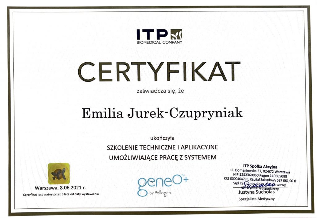 Certyfikat – 15