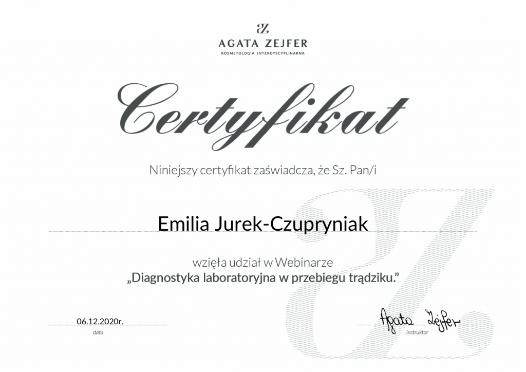 Certyfikat – 33