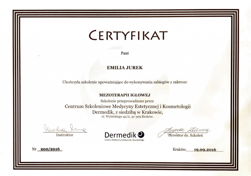 Certyfikat – 38