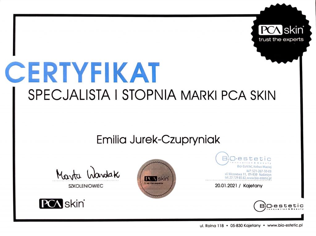 Certyfikat – 34