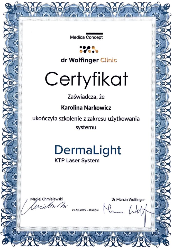 Certyfikat – 2