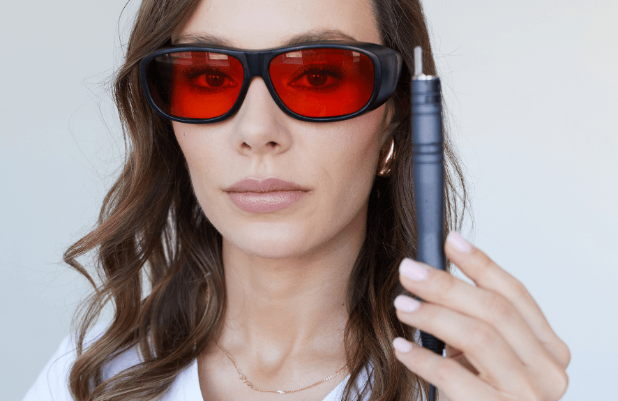 Laserowe usuwanie naczynek